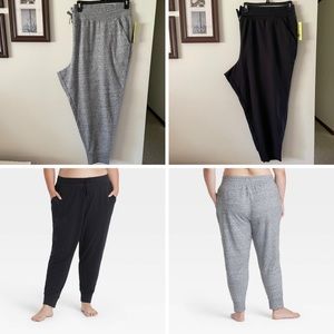 NEW PLUS SIZE JOGGERS (2 PAIRS)